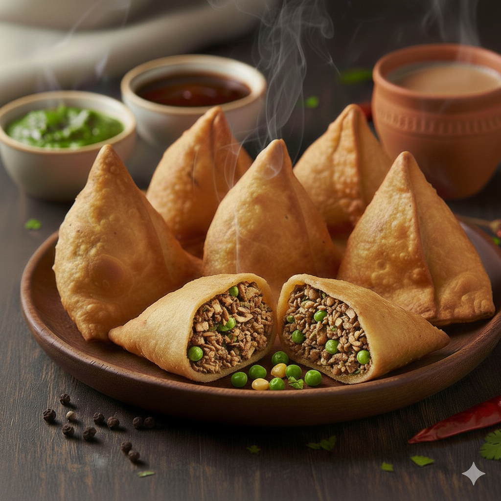 Mushroom Samosa