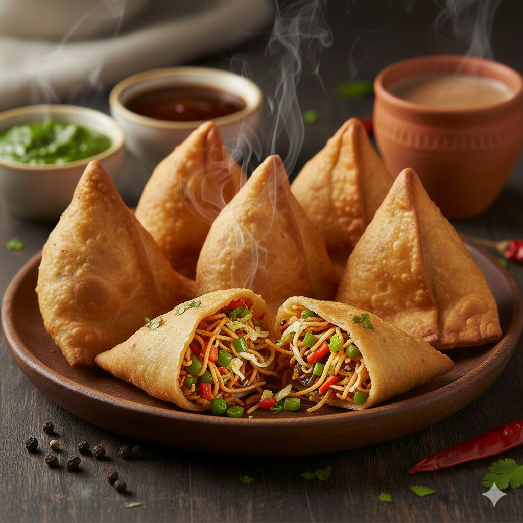 Noodle Samosa